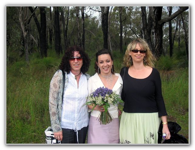 Jo MJ & SJ at Nat and Rick Wedding